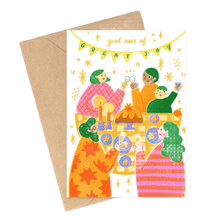 Load image into Gallery viewer, Festive Gathering Greeting Card