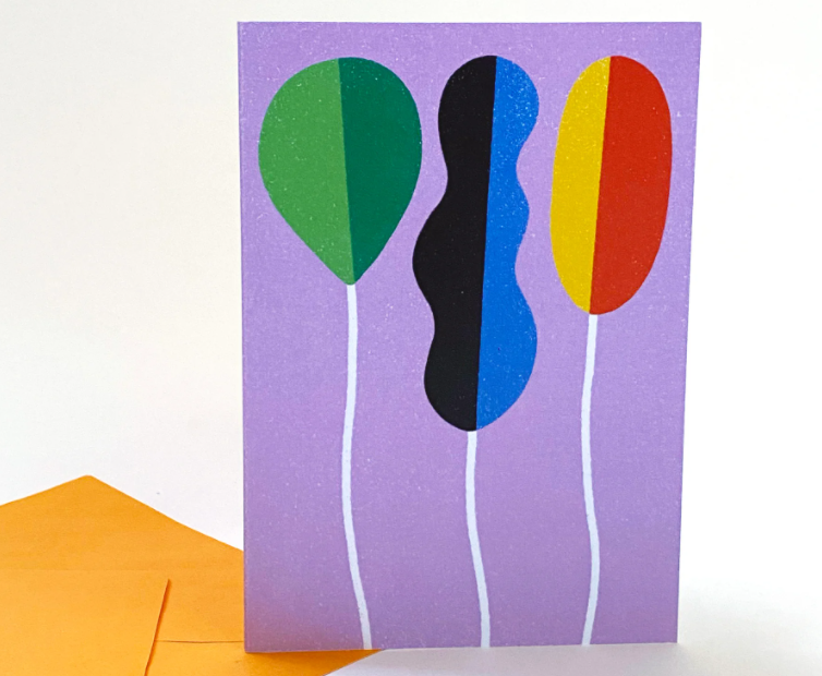 'Balloons' Card