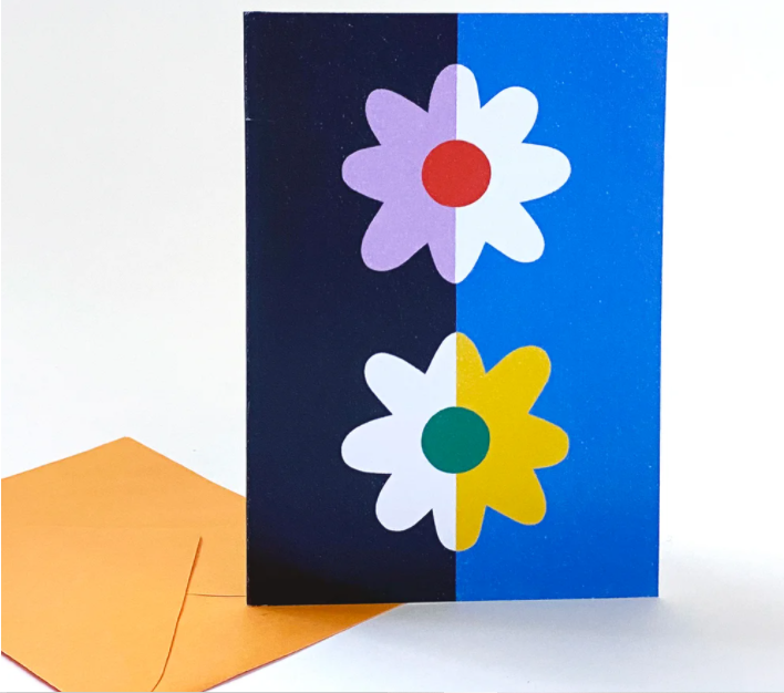 'Flowers' Card
