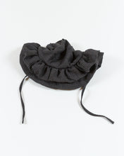 Load image into Gallery viewer, Ruffle Brim Hat - Charcoal Check