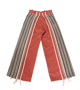 Wide Leg Pants - with trim