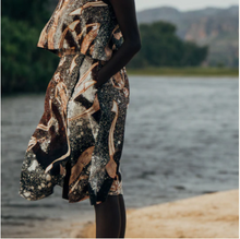 Load image into Gallery viewer, Stone Country Wrap Skirt