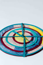 Load image into Gallery viewer, Naturally dyed offcuts - Placemat Set #2