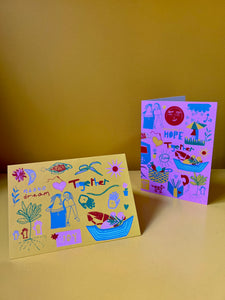 The Social Studio Greeting Cards (pack of 2)