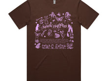 Load image into Gallery viewer, Music Happens Tee (Brown) by Music in Exile