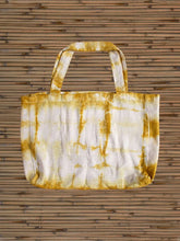 Load image into Gallery viewer, Irem - The Cozy Wear Hemp Tie-Dyed Tote (Mustard)