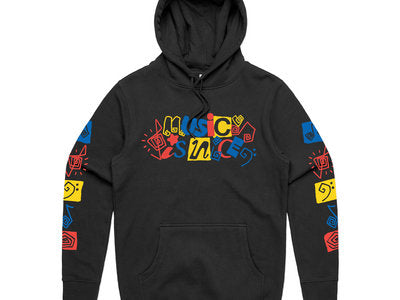 Music In Exile Music is Nice Black Hoodie