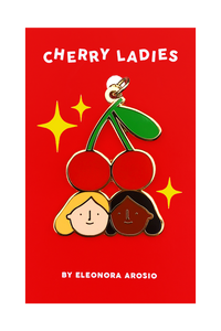 Cherry Ladies Keychain