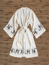 Load image into Gallery viewer, Long Washed Linen Robe